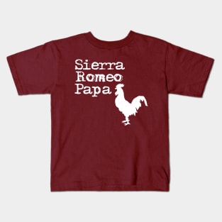 Sierra Romeo Papa Kids T-Shirt